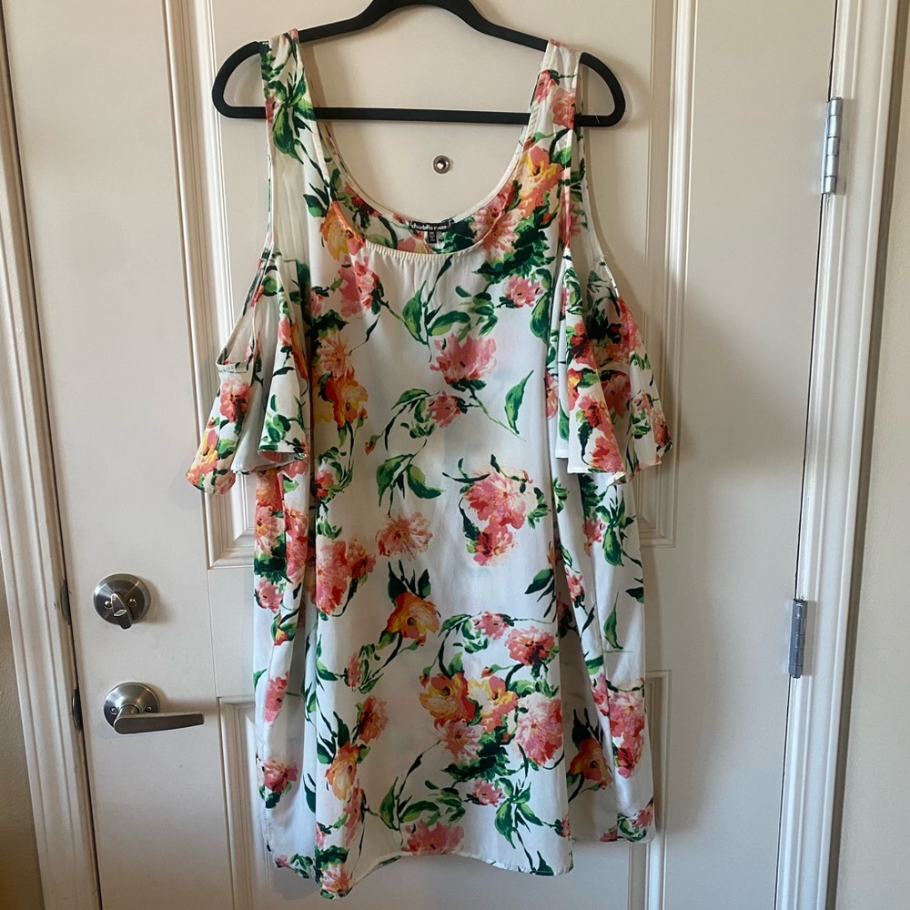 White Floral Dress